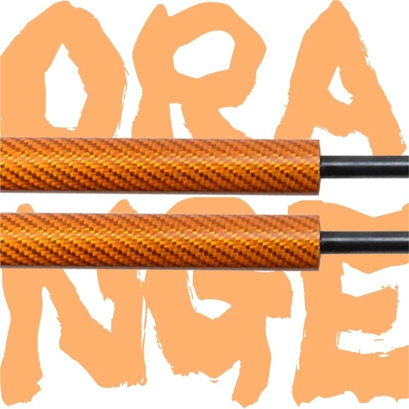 Kfz Strebenstangen Für Lexus CT200h ZWA10 2011-2021 Vorderen Haube Haube Ändern Gas Streben Carbon Faser Frühling Dämpfer Lift Unterstützung Absorber(ORANGE Carbon Fiber) von SANCAK