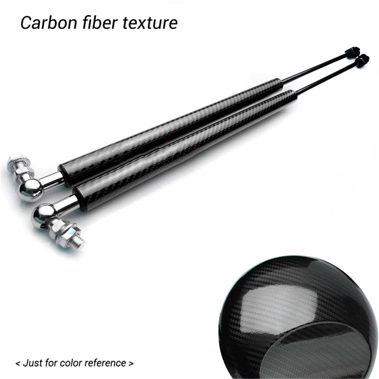 Kfz Strebenstangen Für Mazda Für CX-5 CX5 2017-2024 KF Unterstützung Halterung Vorderen Motorhaube Abdeckung Hydraulische Rod Strut Frühling Schock Bar(Kohlenschwarz) von SANCAK