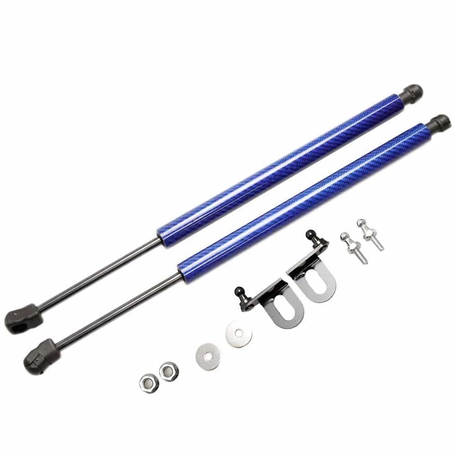 Kfz Strebenstangen Für Nissan Für Sunny B13 1990 1991 1992 1993 Für Tsuru Für Sentra B13 Motorhaube Ändern Gas Streben Lift Unterstützung Shock Dampe Absorber(Blue Carbon Fiber) von SANCAK