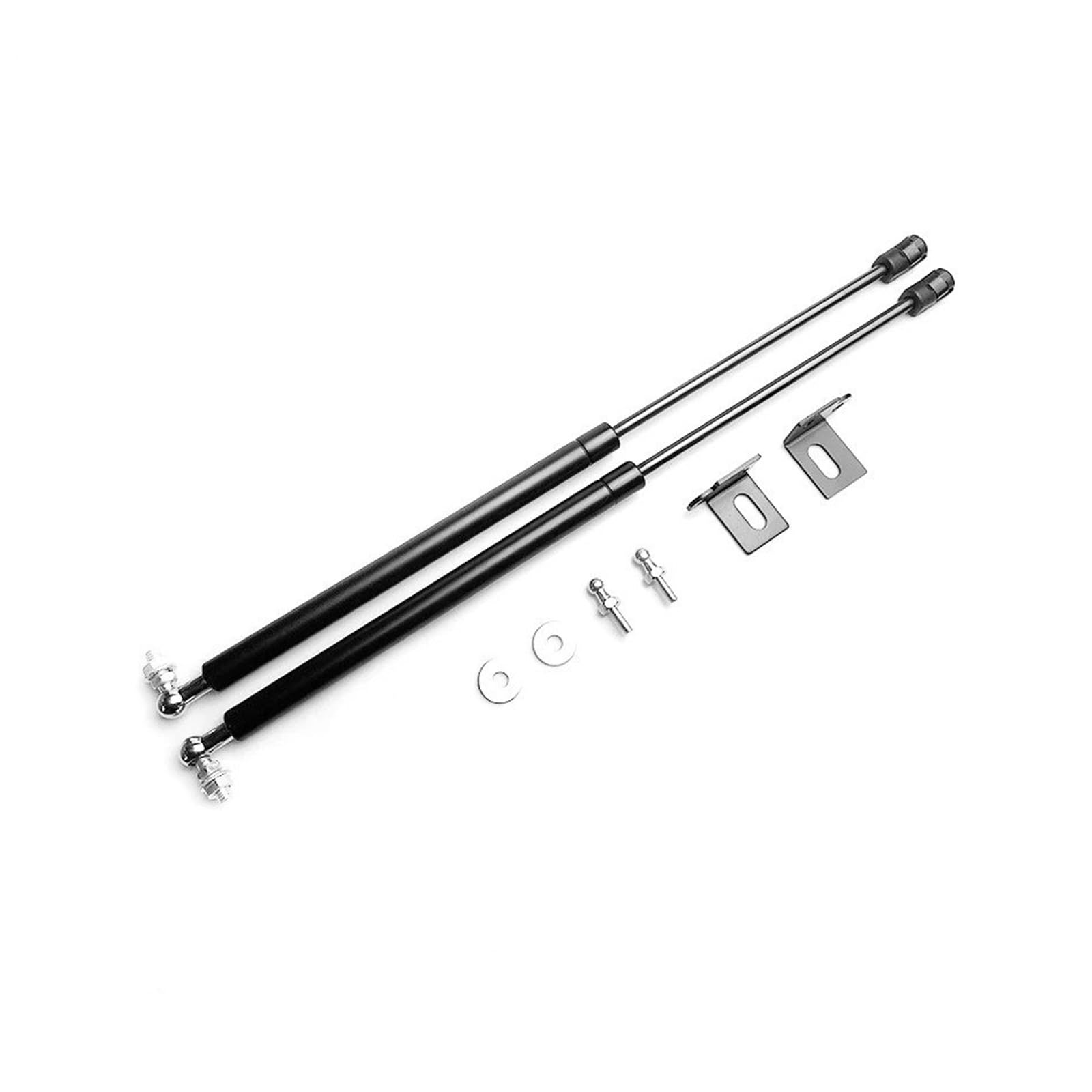 Kfz Strebenstangen Für VW Polo 2019 2021 2022 2023 2024 AW MK6 Refit Motorhaube Haube Gas Spring Shock Strut Bars Unterstützung Hydraulische Stange Auto-Styling(Carbon Green) von SANCAK