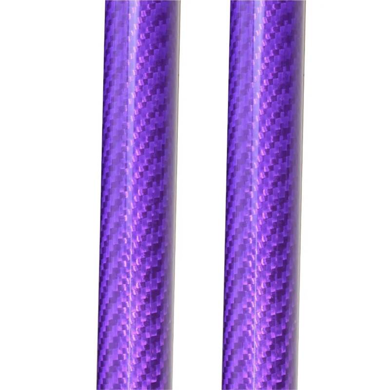 Kfz Strebenstangen Haubenstreben Für SEAT Leon Mk3 5F 2012 2013 2014 2015–2020 Stoßdämpfer Vordere Motorhaube Modifizieren Hebestützen Gasfedern Absorber Zubehör Prop(Purple Carbon Fiber) von SANCAK
