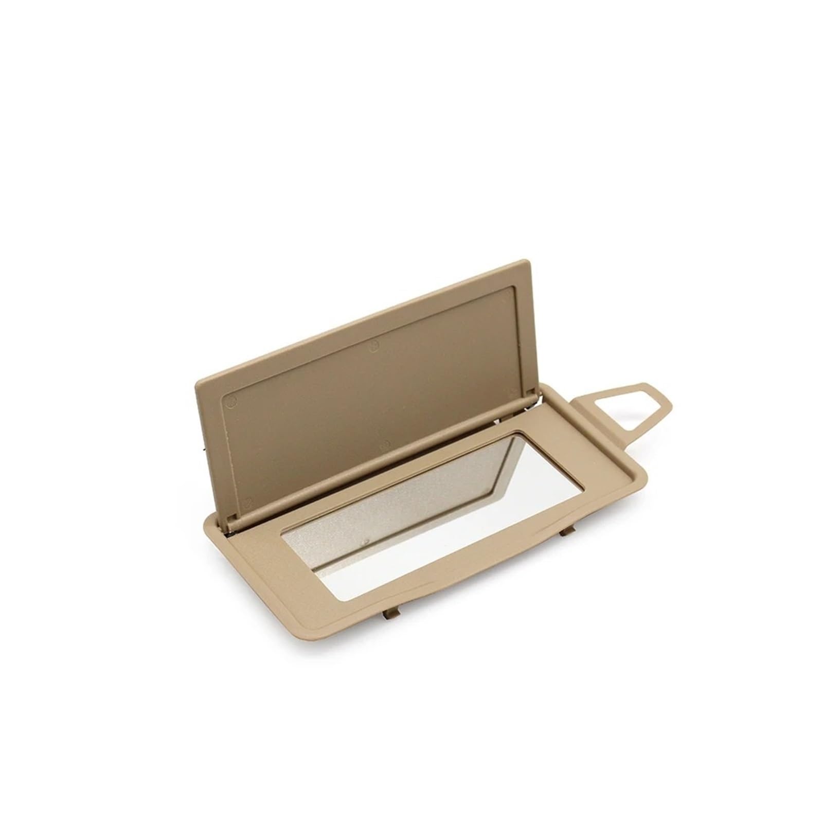Sonnenblende Auto Innen Zubehör Sonnenschutz Visier Make-Up Kosmetik Spiegel Abdeckung Für Benz S Klasse W221 2008 2009 2010 2011 2012(Beige-Left) von SANCAK