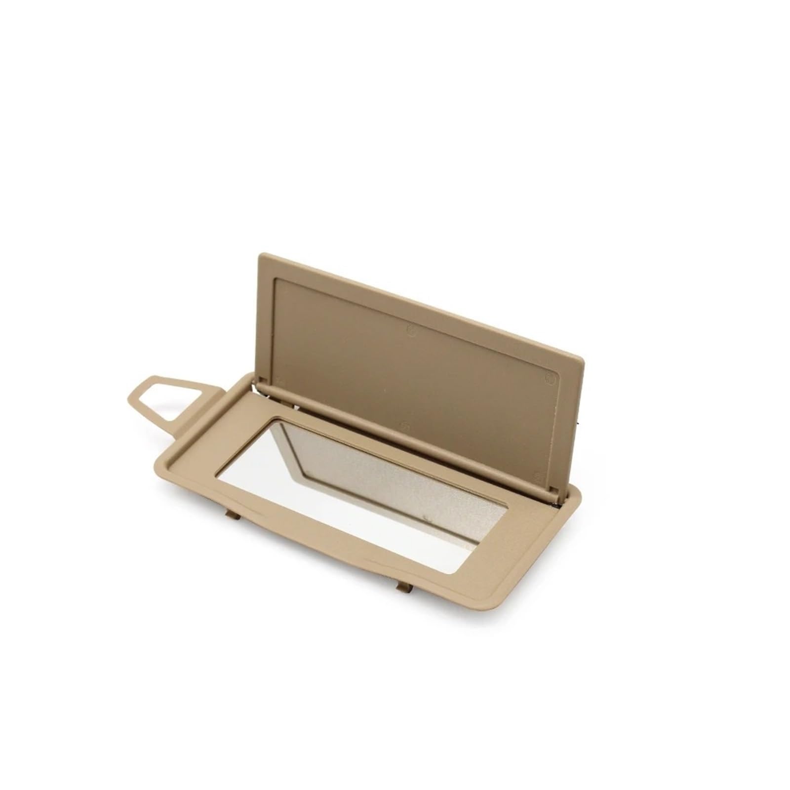 Sonnenblende Auto Innen Zubehör Sonnenschutz Visier Make-Up Kosmetik Spiegel Abdeckung Für Benz S Klasse W221 2008 2009 2010 2011 2012(Beige-Right) von SANCAK