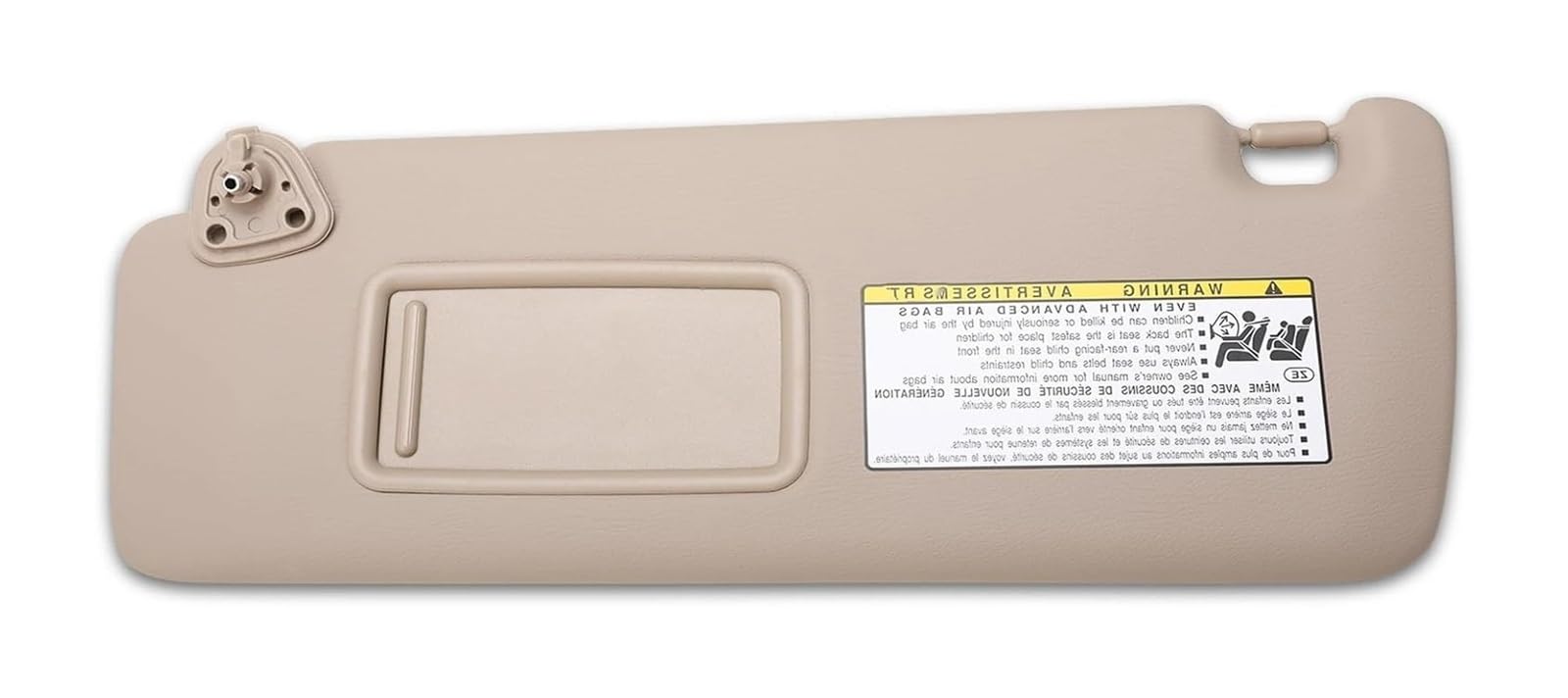 Sonnenblende Für Highlander 2007 2006 2005 2004 Auto Sonnenblende 74320-48260-A0 74310-48220-A0 Links Fahrer Rechts Passagier Seite Sonnenblende(Beige Left Side) von SANCAK
