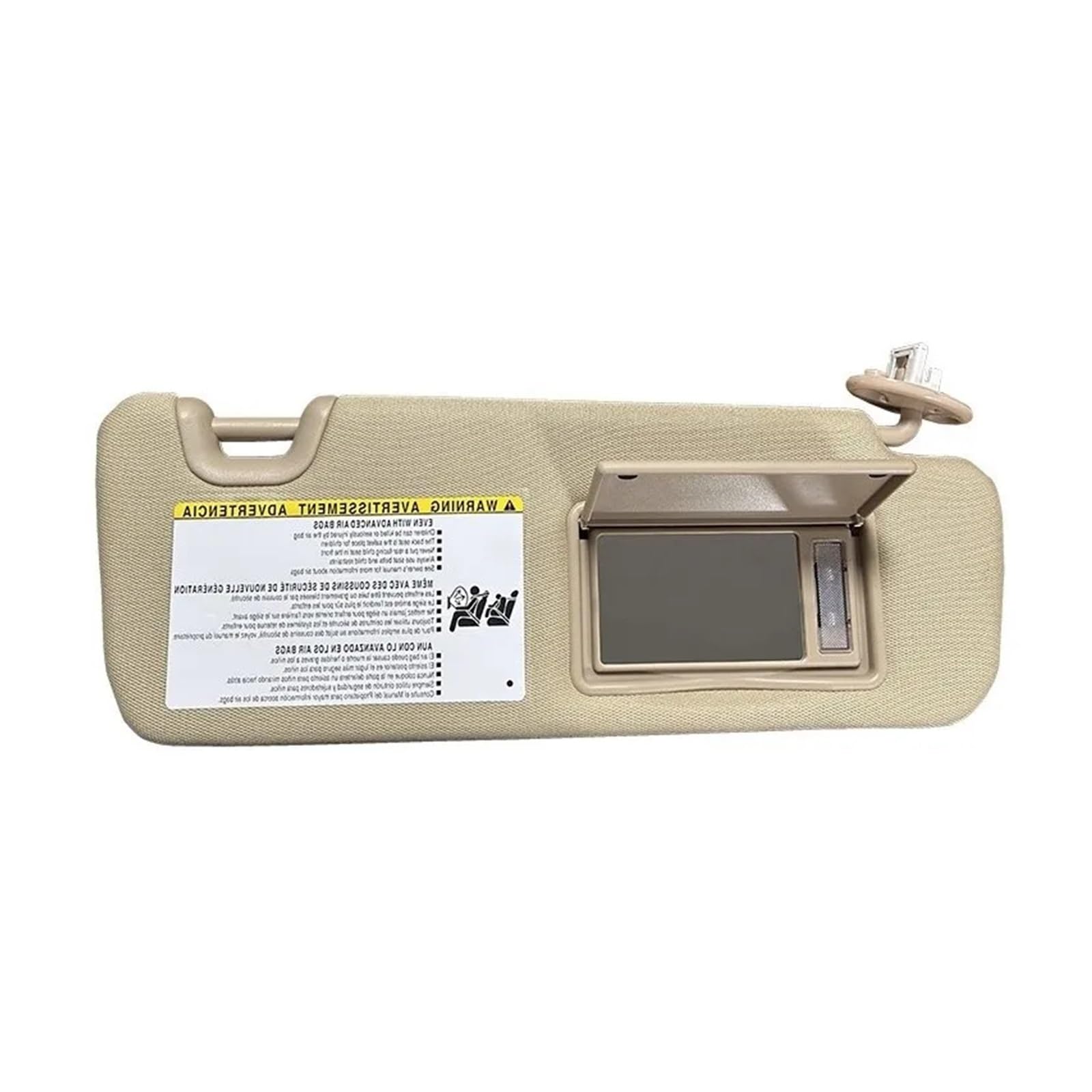 Sonnenblende Für Highlander 2014 2015 2016 2017 2018 2019 Beige Sonnenblende Links Rechts Seite Fahrer Passagier Seite(Beige Right) von SANCAK