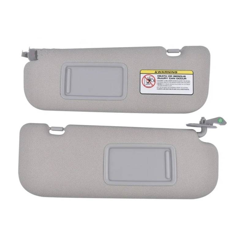 Sonnenblende Für Hyundai Für Elantra MD 2011 2012 2013 2014 2015 Grau Links Rechts Seite Sonnenblende 852103X000TX 852203X000TX(A Pair) von SANCAK