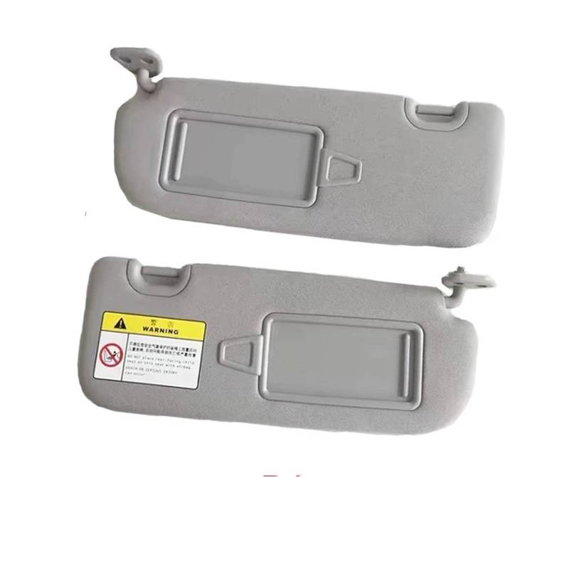 Sonnenblende Für Hyundai Für Santafe IX45 2012 2013 2014 2015 2016 2017 Autozubehör Sonnenblende Grau Mit Einem Make-up-Spiegel(A Pair) von SANCAK