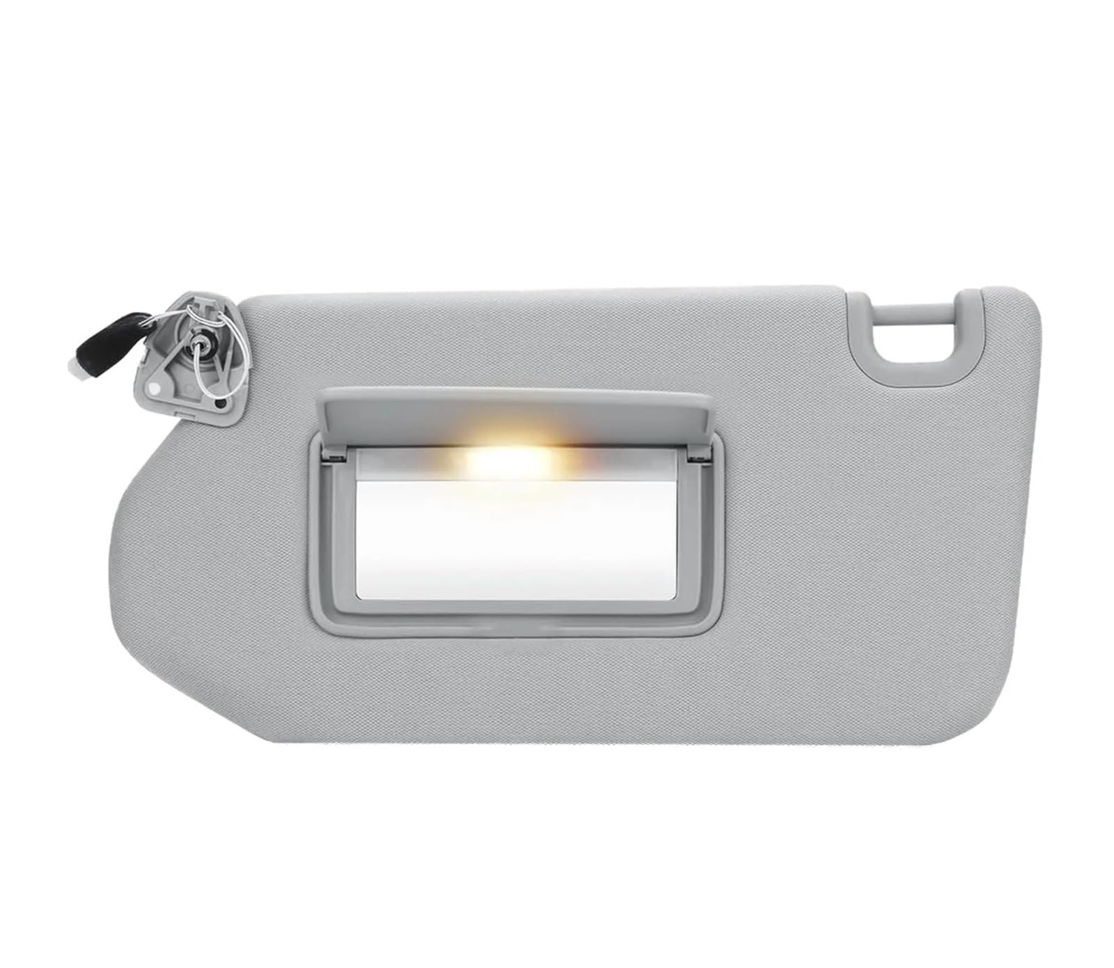 Sonnenblende Für Nissan Für Pathfinder Für Infiniti Für QX60 Für JX35 Sonnenblende Mit Licht Linke Seite Und Rechte Seite Fahrer Und Beifahrerseite(Gray Left) von SANCAK