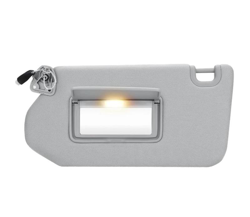 Sonnenblende Für Nissan Für Pathfinder Für Infiniti Für QX60 Für JX35 Sonnenblende Mit Licht Linke Seite Und Rechte Seite Fahrer Und Beifahrerseite(Gray Left) von SANCAK