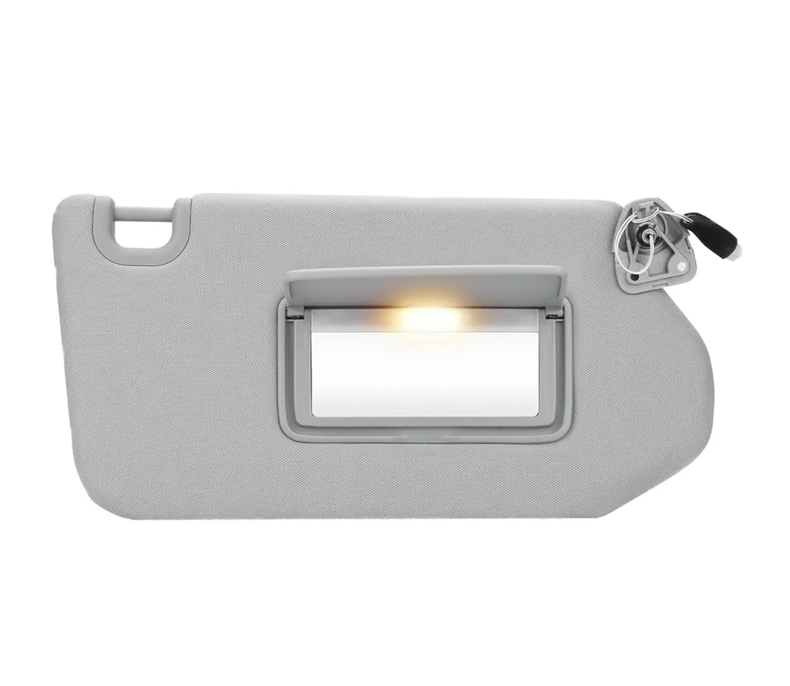 Sonnenblende Für Nissan Für Pathfinder Für Infiniti Für QX60 Für JX35 Sonnenblende Mit Licht Linke Seite Und Rechte Seite Fahrer Und Beifahrerseite(Gray Right) von SANCAK