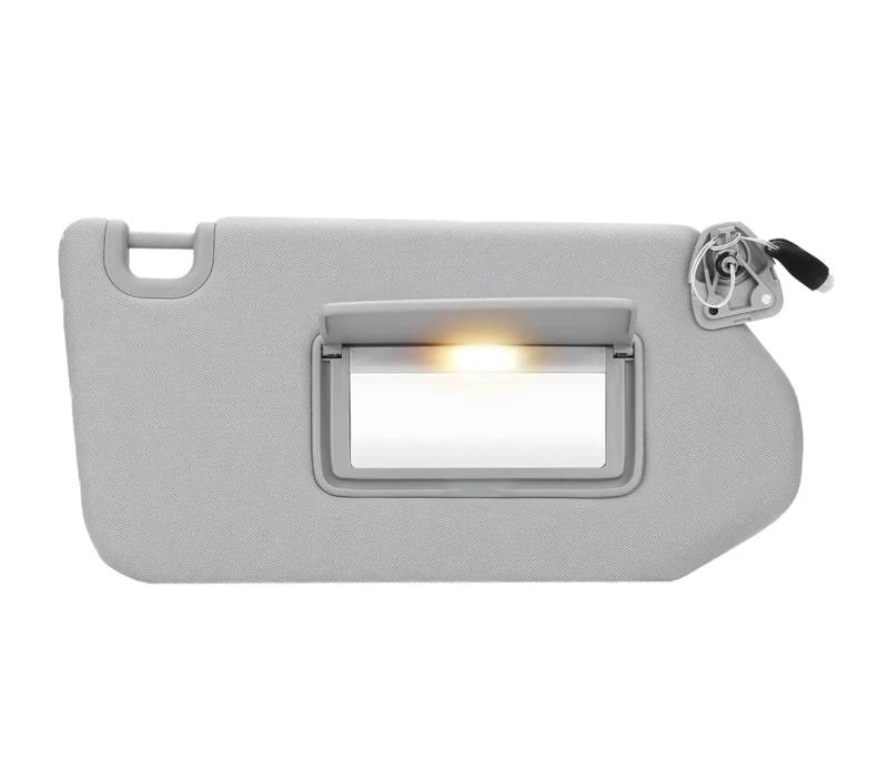 Sonnenblende Für Nissan Für Pathfinder Für Infiniti Für QX60 Für JX35 Sonnenblende Mit Licht Linke Seite Und Rechte Seite Fahrer Und Beifahrerseite(Gray Right) von SANCAK