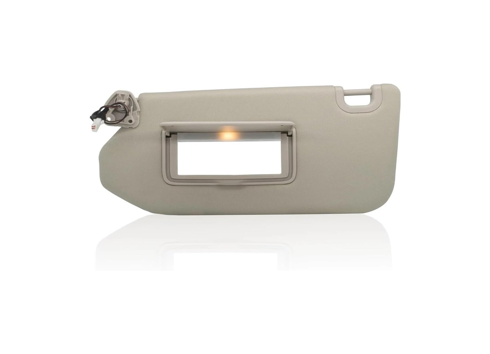 Sonnenblende Für Nissan Für Pathfinder Für Infiniti QX60 JX35 Linke Fahrerseite Rechts Beifahrerseite Sonnenblende Schatten Sonnenblende Mit Licht 96400-9PB0A(Beige Left Side) von SANCAK