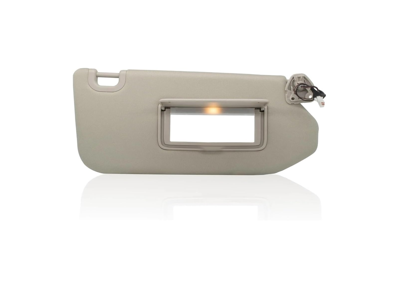 Sonnenblende Für Nissan Für Pathfinder Für Infiniti QX60 JX35 Linke Fahrerseite Rechts Beifahrerseite Sonnenblende Schatten Sonnenblende Mit Licht 96400-9PB0A(Beige Right Side) von SANCAK
