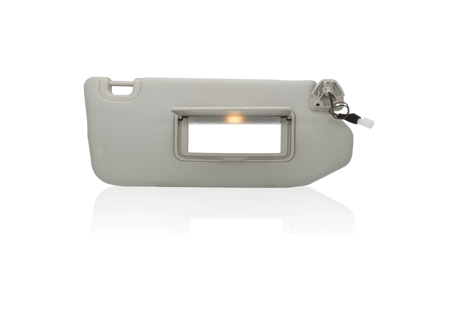 Sonnenblende Für Nissan Für Pathfinder Für Infiniti QX60 JX35 Linke Fahrerseite Rechts Beifahrerseite Sonnenblende Schatten Sonnenblende Mit Licht 96400-9PB0A(Gray Right Side) von SANCAK