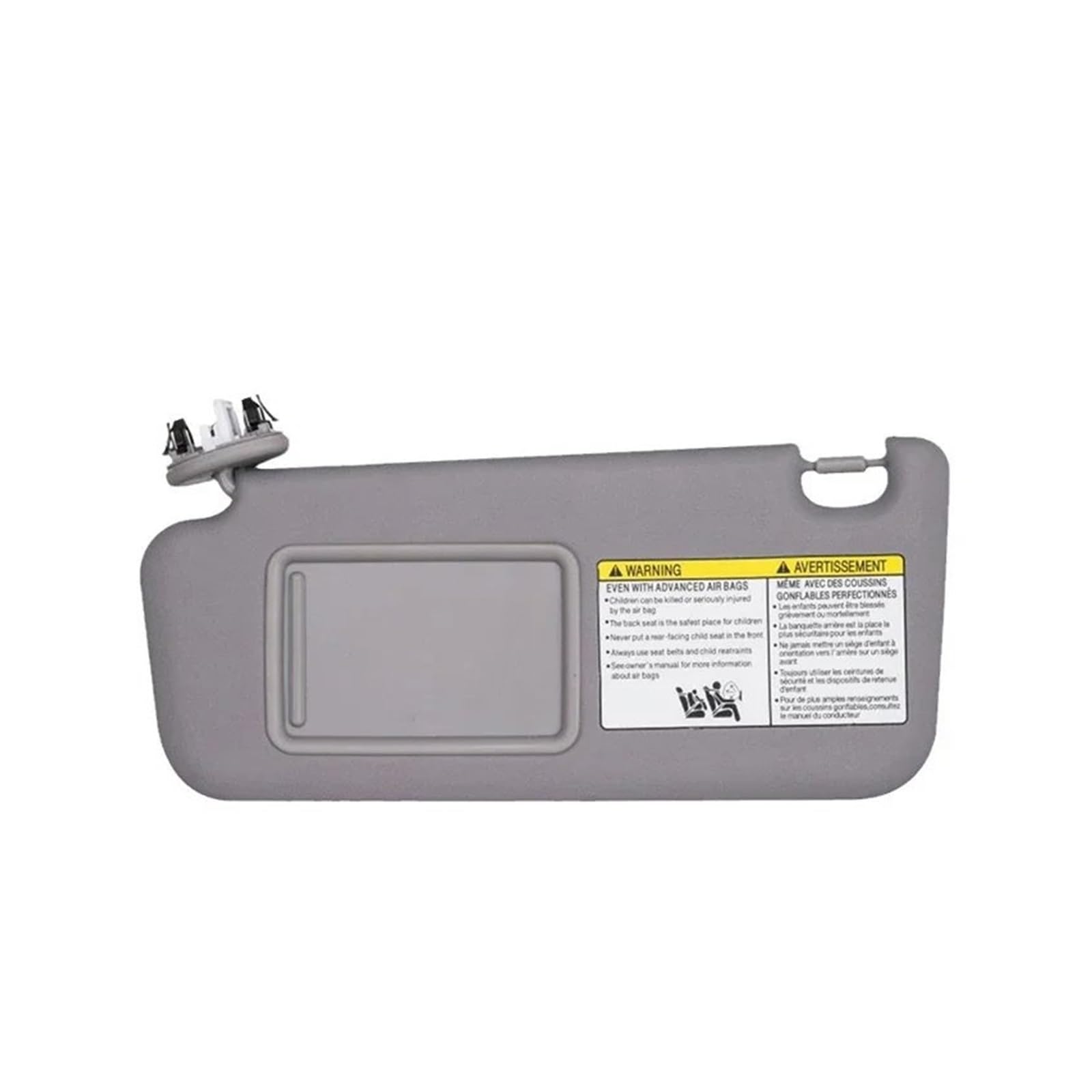 Sonnenblende Für RAV4 2006 2007 2008 2009 2010 2011 2012 2013 Beige Grau Auto Sonnenblende Links Rechts Seite Fahrerseite Beifahrerseite(Grey Left) von SANCAK