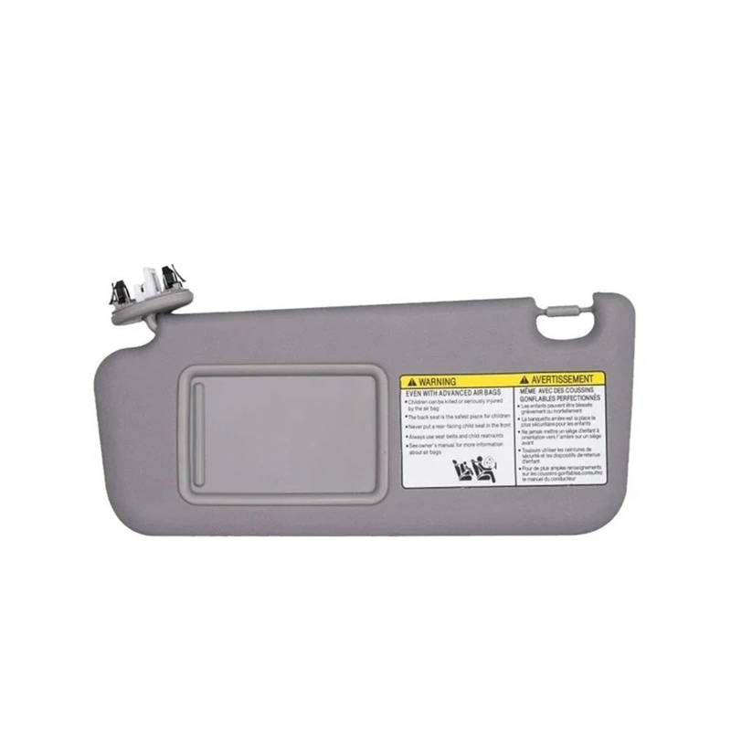 Sonnenblende Für RAV4 2006 2007 2008 2009 2010 2011 2012 2013 Beige Grau Auto Sonnenblende Links Rechts Seite Fahrerseite Beifahrerseite(Grey Left) von SANCAK