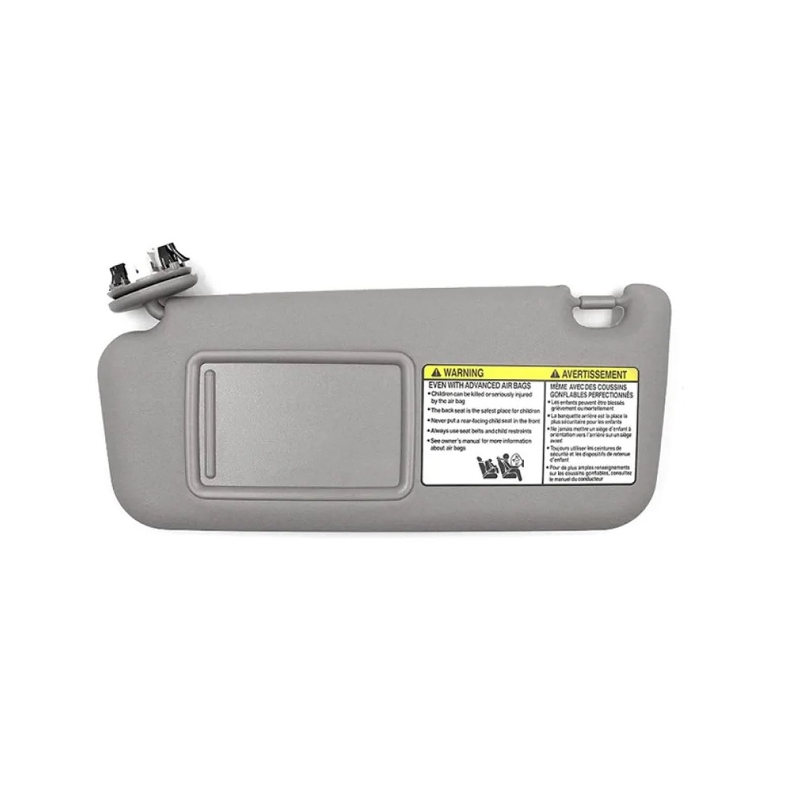 Sonnenblende Für RAV4 2006 2007 2008 2009 2010 2011 2012 Auto-Sonnenblende Linke Seite Rechte Seite Fahrerseite Und Beifahrerseite Beige/Grau(Grey Left) von SANCAK