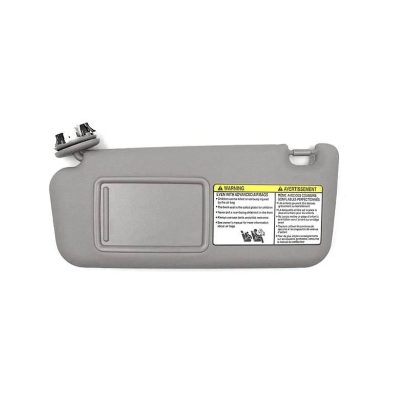 Sonnenblende Für RAV4 2006 2007 2008 2009 2010 2011 2012 Auto-Sonnenblende Linke Seite Rechte Seite Fahrerseite Und Beifahrerseite Beige/Grau(Grey Left) von SANCAK