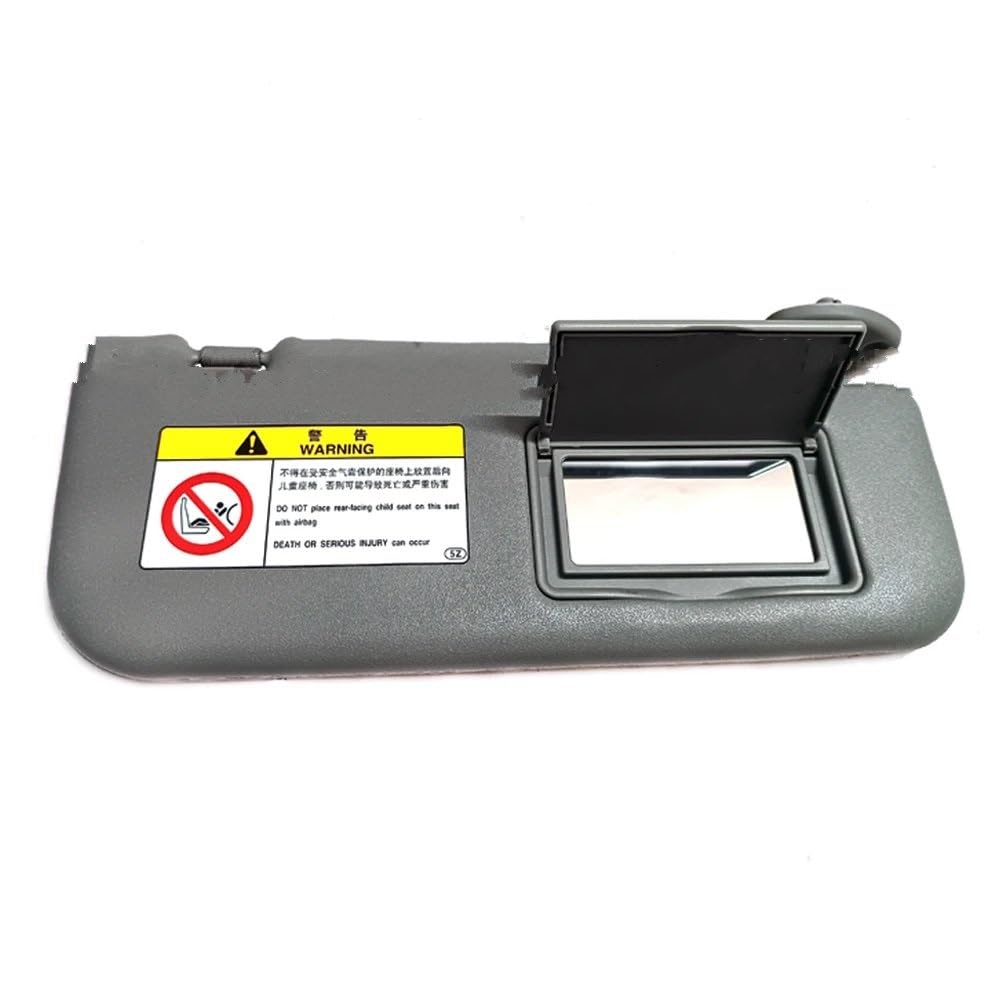 Sonnenblende Für Vios Für Yaris Für Yaris L 2014 2015 2016 2017 2018 2019 2020 2021 2022 2023 Vorne Links Rechts Seite Auto Sonnenblende Beige Grau(Gray Right) von SANCAK