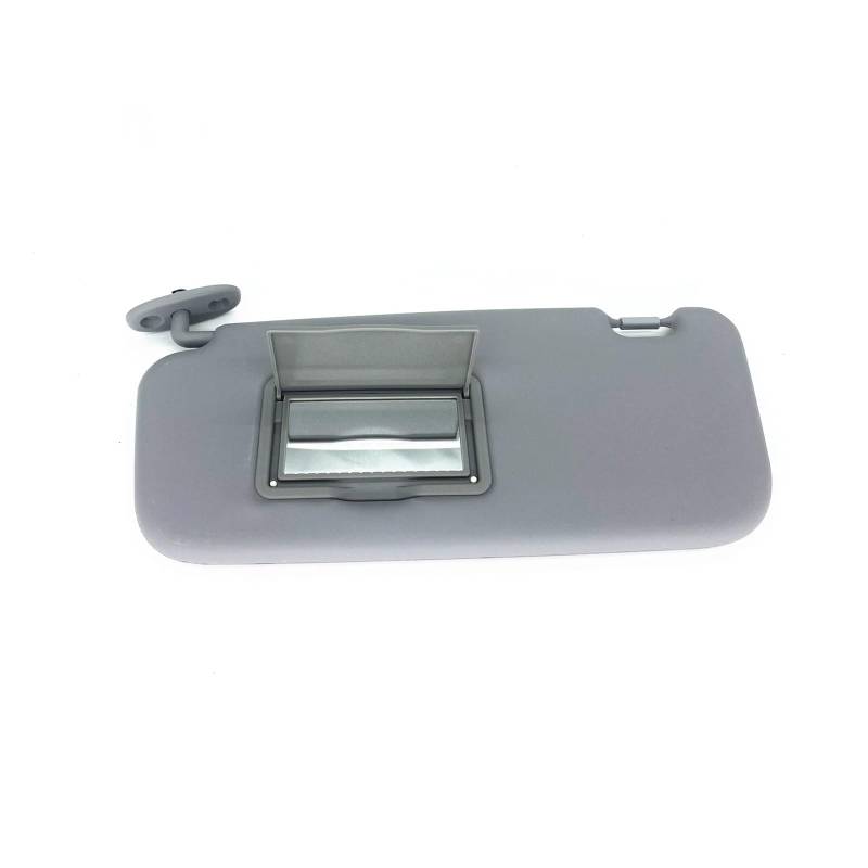 Sonnenblende Grauer Sonnenschirm Für Hyundai Für Getz Für Click 2002 2003 2004 2005–2012 Linke Sonnenblende Rechte Sonnenblende Schildschatten Mit Spiegel(1x Left Side Only) von SANCAK