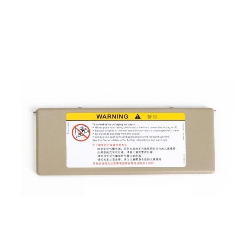 Sonnenblende Sonnenblende Schatten Spiegel Abdeckung Ersatz Innen Make-up Spiegel Abdeckung Für Buick Für Regal Lacrosse Verano 2009-2017 2018 2019 2020 2021 2022(Dark Beige) von SANCAK