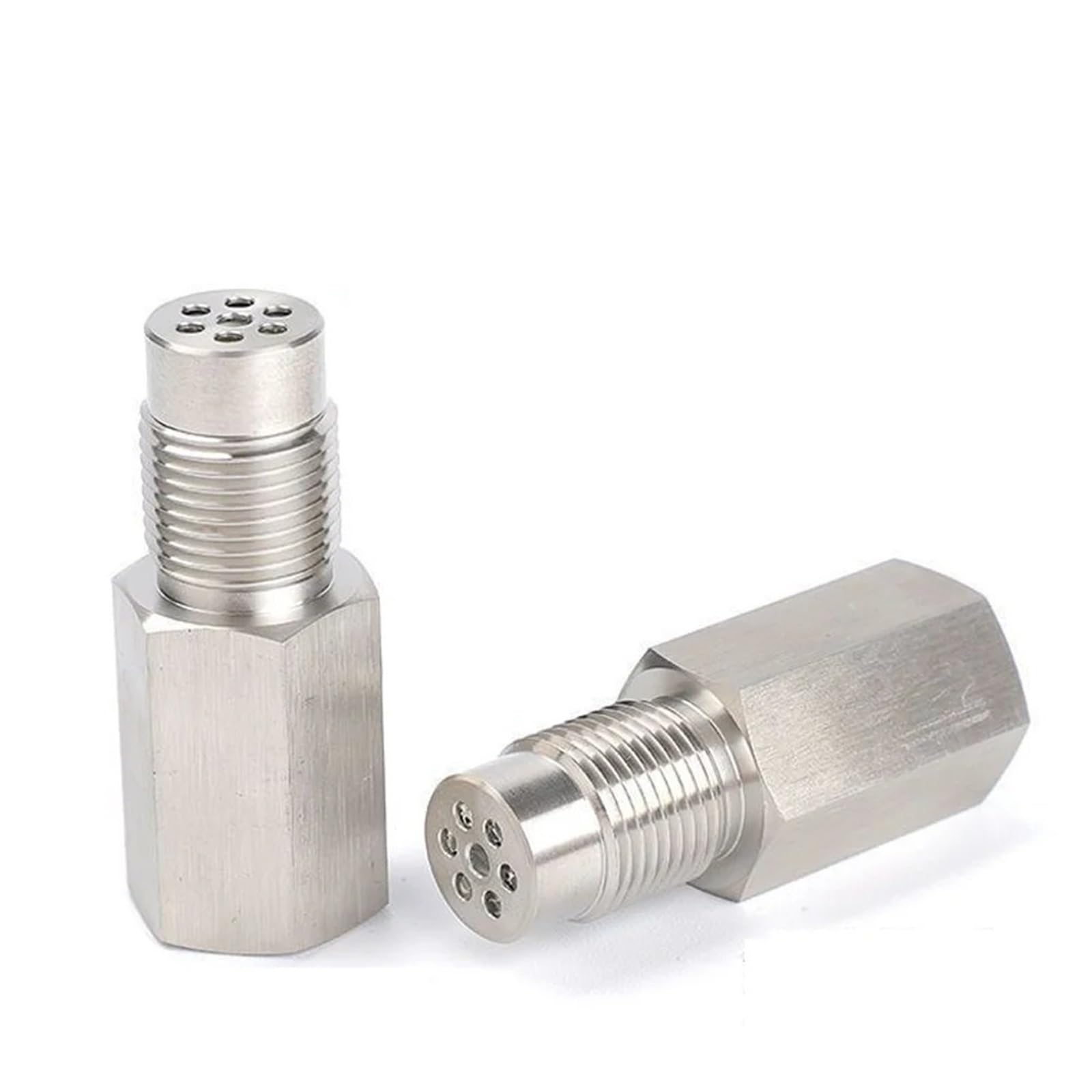 Stickoxid-Sensor Universal 2 STÜCKE M18X1.5 Sauerstoff O2 Sensor Spacer Adapter Verlängerung Filter CEL Mini Katalysator Check Engine Licht von SANCAK