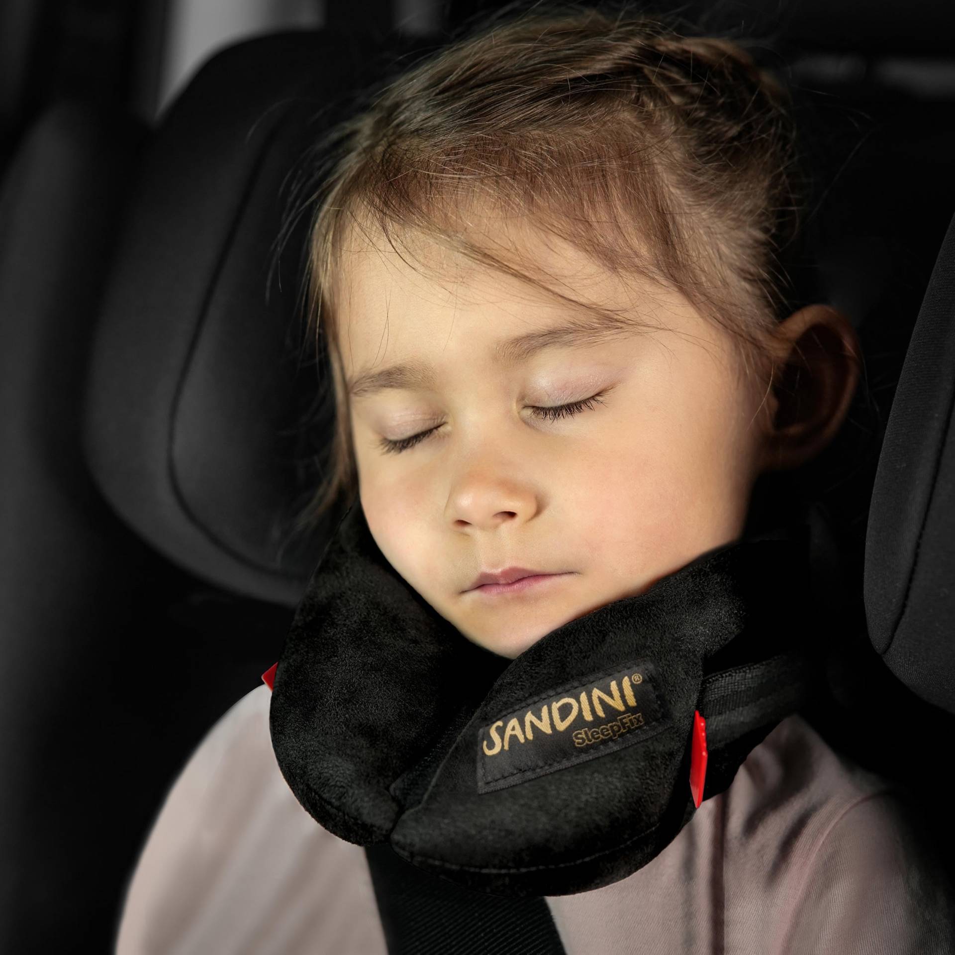 SANDINI SleepFix Kids – Kinder Schlafkissen/Nackenkissen mit Stützfunktion – Kindersitz-Zubehör für Auto/Fahrrad/Reise – Verhindert das Abkippen des Kopfes im Schlaf SANDINI SleepFix Kids – Kinder Schlafkissen/Nackenkissen mit Stützfunktion – Kindersitz-Zubehör für Auto/Fahrrad/Reise – Verhindert das Abkippen des Kopfes im Schlaf von SANDINI