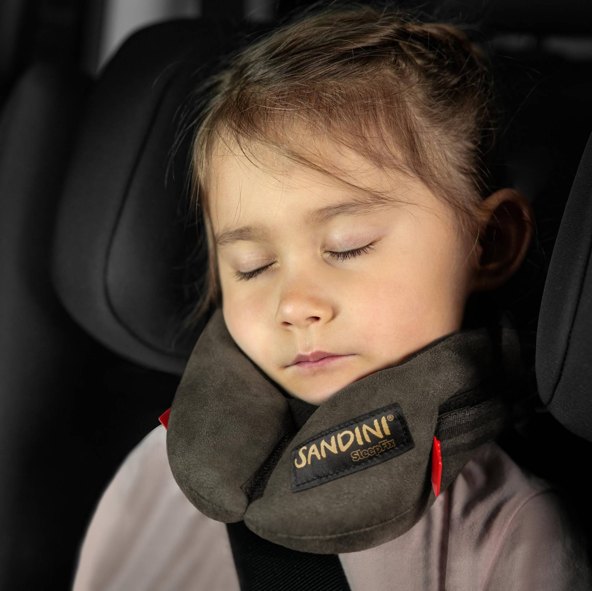 SANDINI SleepFix Kids Outlast – Kinder Schlafkissen/Nackenkissen mit Stützfunktion und Temperaturausgleich – Kindersitz-Zubehör für Auto/Fahrrad/Reise – Verhindert das Abkippen des Kopfes im Schlaf SANDINI SleepFix Kids Outlast – Kinder Schlafkissen/Nackenkissen mit Stützfunktion und Temperaturausgleich – Kindersitz-Zubehör für Auto/Fahrrad/Reise – Verhindert das Abkippen des Kopfes im Schlaf von SANDINI