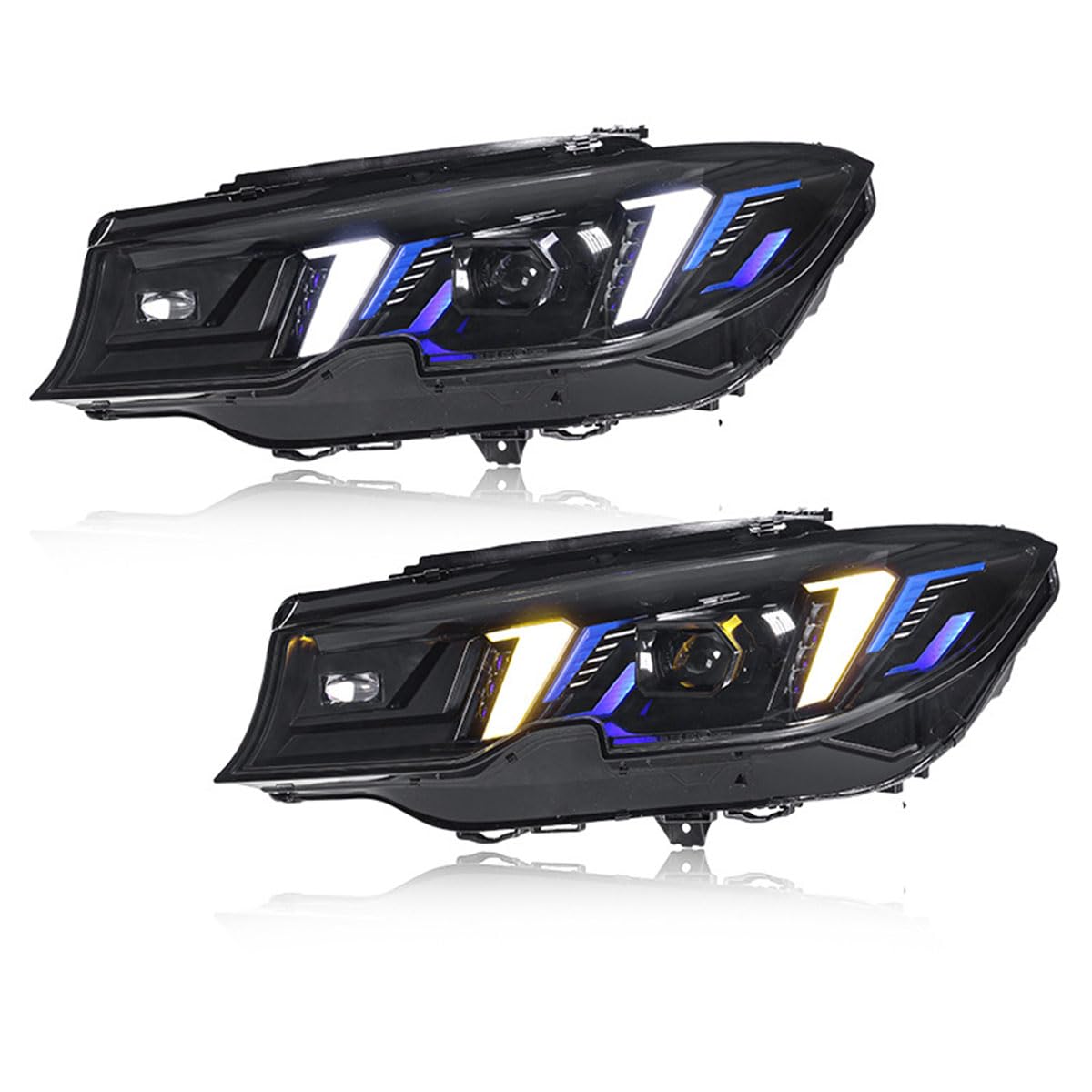 Hauptscheinwerfer für BMW 3 Series G20 2020-2022, LED Scheinwerfer Motor Scheinwerfer Frontscheinwerfer + Set Links/Rechts Hauptscheinwerfer für BMW 3 Series G20 2020-2022, LED Scheinwerfer Motor Scheinwerfer Frontscheinwerfer + Set Links/Rechts von SANJSJHXJ