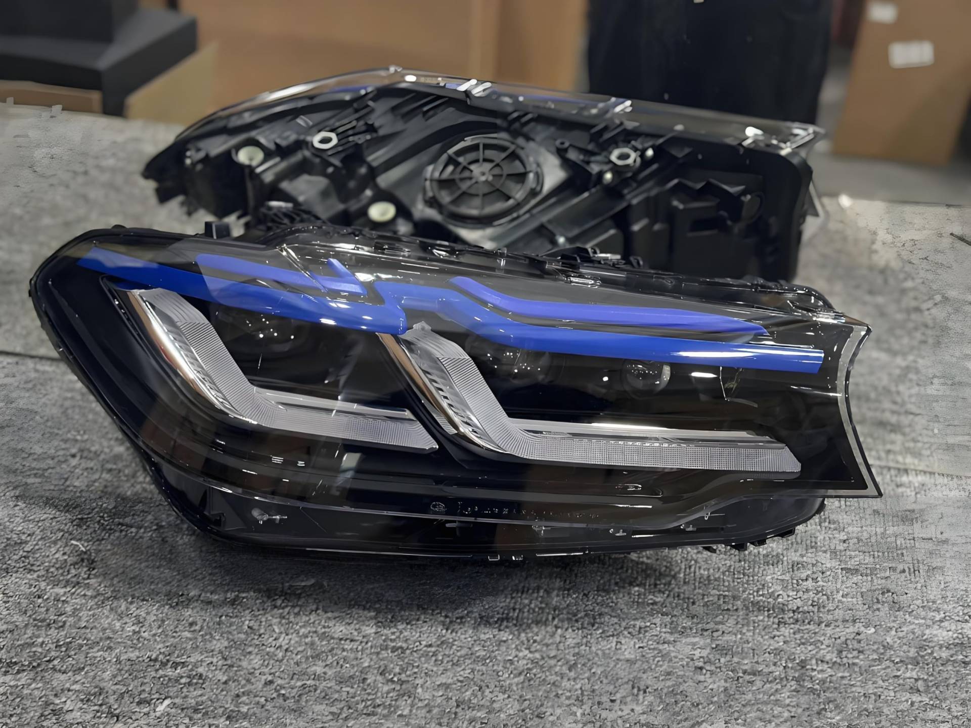Hauptscheinwerfer für BMW 5 Series G30 2018-2020, LED Scheinwerfer Motor Scheinwerfer Frontscheinwerfer + Set Links/Rechts Hauptscheinwerfer für BMW 5 Series G30 2018-2020, LED Scheinwerfer Motor Scheinwerfer Frontscheinwerfer + Set Links/Rechts von SANJSJHXJ