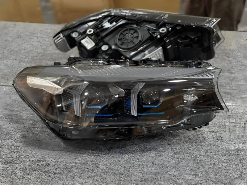 Hauptscheinwerfer für BMW 5 Series G30 2021-2023, LED Scheinwerfer Motor Scheinwerfer Frontscheinwerfer + Set Links/Rechts von SANJSJHXJ