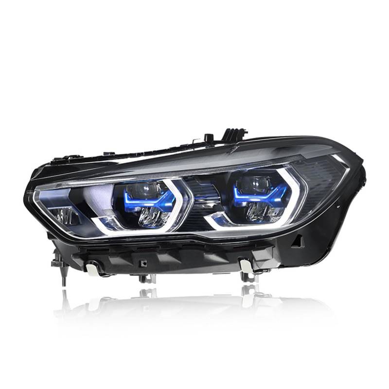 Hauptscheinwerfer für BMW X5-G05 2019-2022, LED Scheinwerfer Motor Scheinwerfer Frontscheinwerfer + Set Links/Rechts von SANJSJHXJ