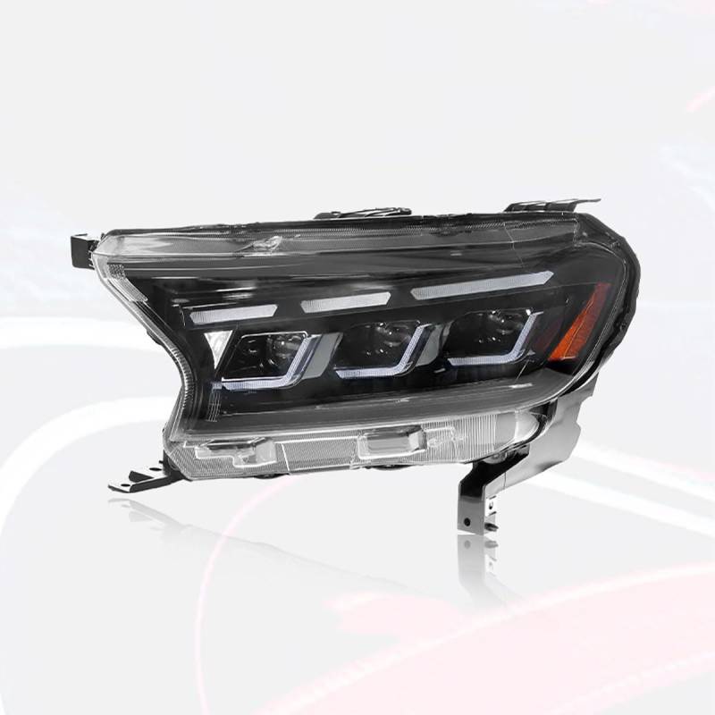 Hauptscheinwerfer für Ford Everest 2016-2019, LED Scheinwerfer Motor Scheinwerfer Frontscheinwerfer + Set Links/Rechts von SANJSJHXJ