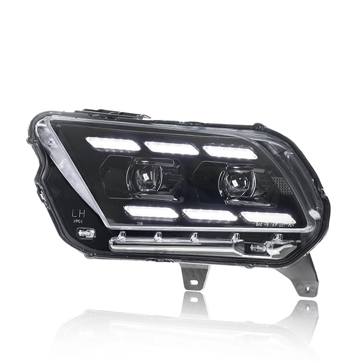 Hauptscheinwerfer für Ford Mustang 2009-2014, LED Scheinwerfer Motor Scheinwerfer Frontscheinwerfer + Set Links/Rechts Hauptscheinwerfer für Ford Mustang 2009-2014, LED Scheinwerfer Motor Scheinwerfer Frontscheinwerfer + Set Links/Rechts von SANJSJHXJ