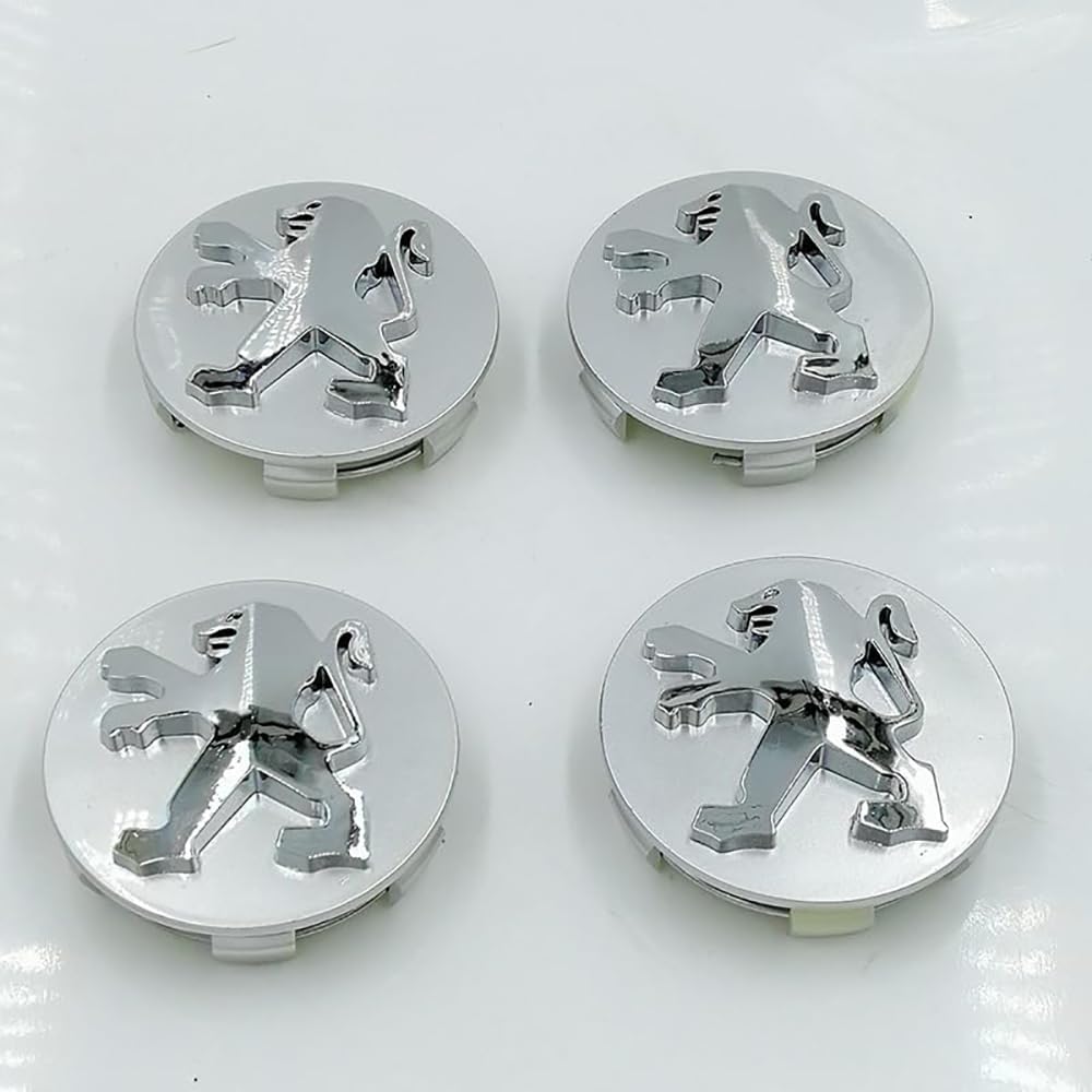 4 Stück Radnabenkappen für Peugeot 407 607 RCZ 60mm, Felgendeckel Felgenkappen Nabenkappen Nabendeckel Radnabenabdeckung Radnabendeckel Reifen Felgen 4 Stück Radnabenkappen für Peugeot 407 607 RCZ 60mm, Felgendeckel Felgenkappen Nabenkappen Nabendeckel Radnabenabdeckung Radnabendeckel Reifen Felgen von SANNIS