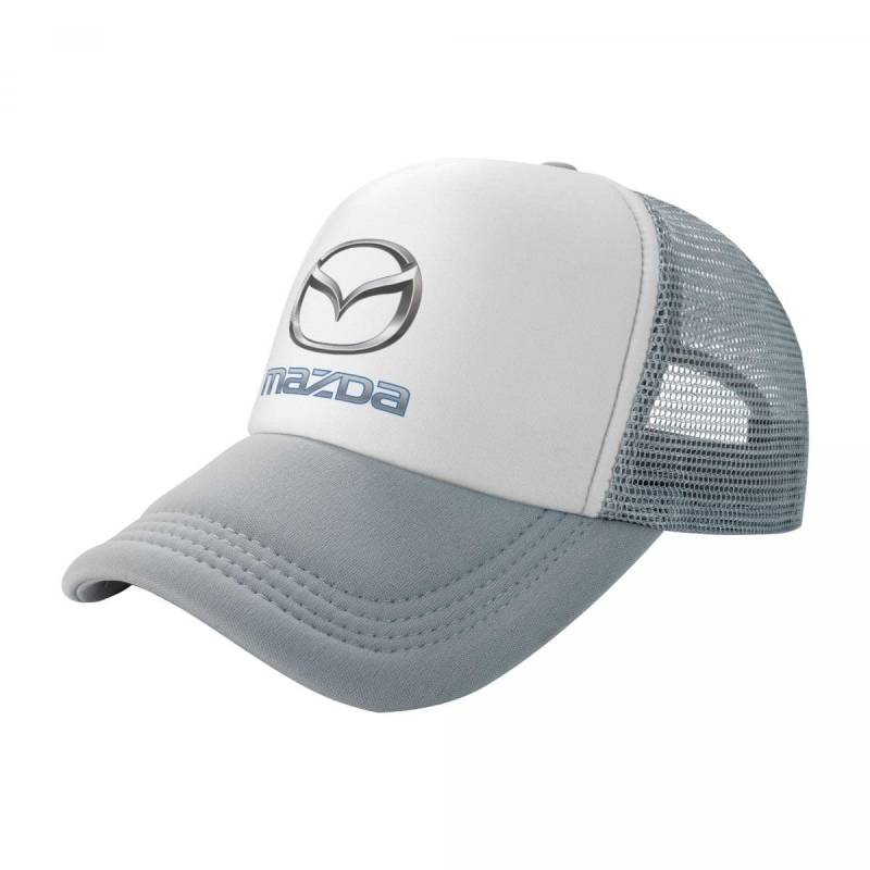 SANNITOU Baseball Cap Herren und Damen Verstellbare Baseballkappe für Mazda Einheitsgröße Sonnenmütze Basecap mit Auto-Logo,OneSize-F von SANNITOU