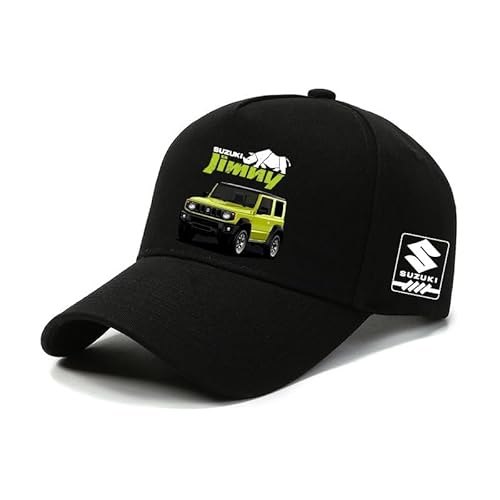 SANNITOU Baseball Cap Herren und Damen Verstellbare Baseballkappe für Suzuki Jimny Einheitsgröße Sonnenmütze Basecap mit Auto-Logo,OneSize-C von SANNITOU