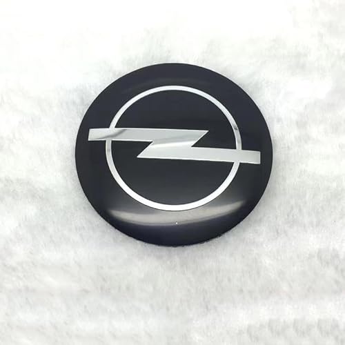 SANQIUTOU 4 Stück Nabendeckel Aufkleber für Opel 56MM 60MM 65MM,Nabenkappen Abzeichen Sticker Auto Radnabenkappen Aufkleber Felgen Aufkleber Dekorationsaufkleber,56MM-C von SANQIUTOU