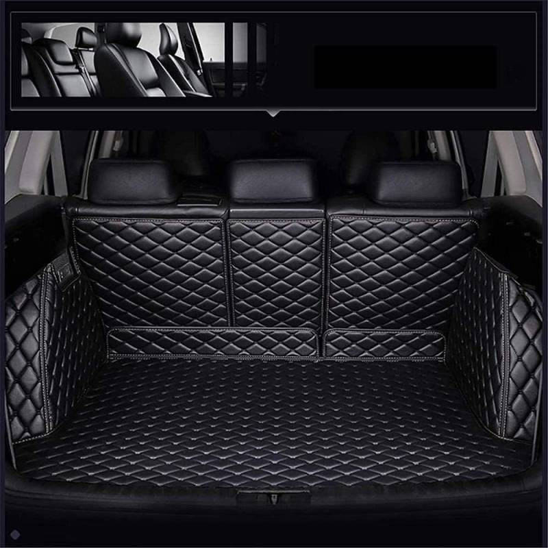 Auto Kofferraummatten für Mitsubishi Eclipse Cross PHEV 2021 2022 2023,Kofferraumschutz Kofferraumwanne Fahrzeugteppich Verschleißfest wasserdichte AutozubehöR,Full Cover-Black von SANQIUTOU