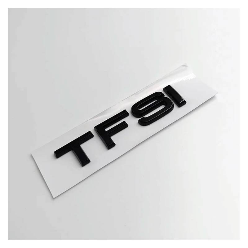 Auto Logo Modifikation Aufkleber für A3 A4 A5 A6 A7 A8 Q2 Q3 q5 Q7 Q8 TFSI TDI, Auto-Aufkleber Auto-Emblem Karosserie-Dekoration Logo-Styling Aufkleber Logo,C von SANSANS