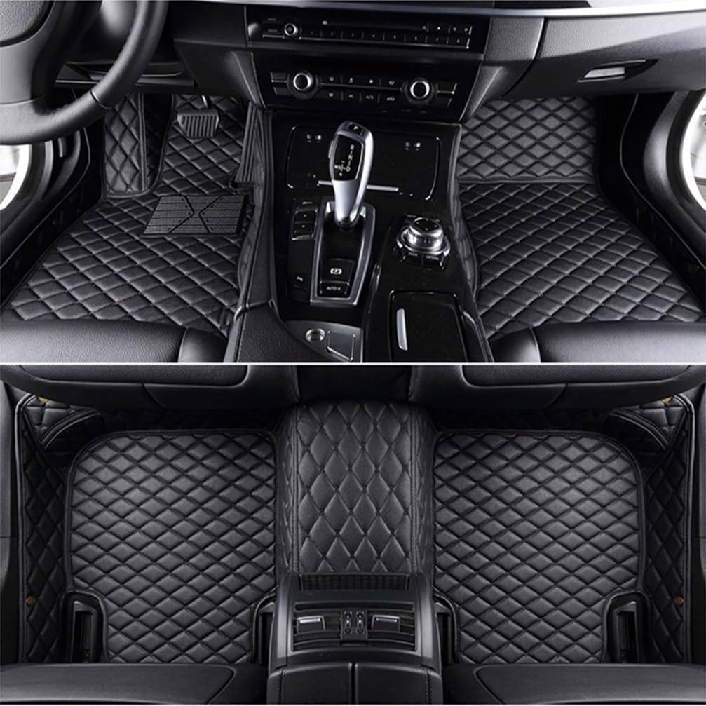 Nach Maß Leder Fußmatten Auto für Mercedes Benz AMG GLC Coupé C253 GLC 43 63 63s Coupé 2017-2020,Fussmatten Auto wasserdichte rutschfeste Automatten Autoteppich Auto Deko,All Black Nach Maß Leder Fußmatten Auto für Mercedes Benz AMG GLC Coupé C253 GLC 43 63 63s Coupé 2017-2020,Fussmatten Auto wasserdichte rutschfeste Automatten Autoteppich Auto Deko,All Black von SANSHAOS