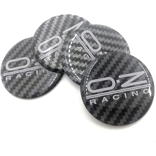 SANSHAOS Auto Center Nabenkappen Aufkleber Rad Mitte Aufkleber Badge Logo Radkappen Aufkleber Radkappen für OZ Racing 55 mm 62 mm, Set von 4,55 mm SANSHAOS Auto Center Nabenkappen Aufkleber Rad Mitte Aufkleber Badge Logo Radkappen Aufkleber Radkappen für OZ Racing 55 mm 62 mm, Set von 4,55 mm von SANSHAOS