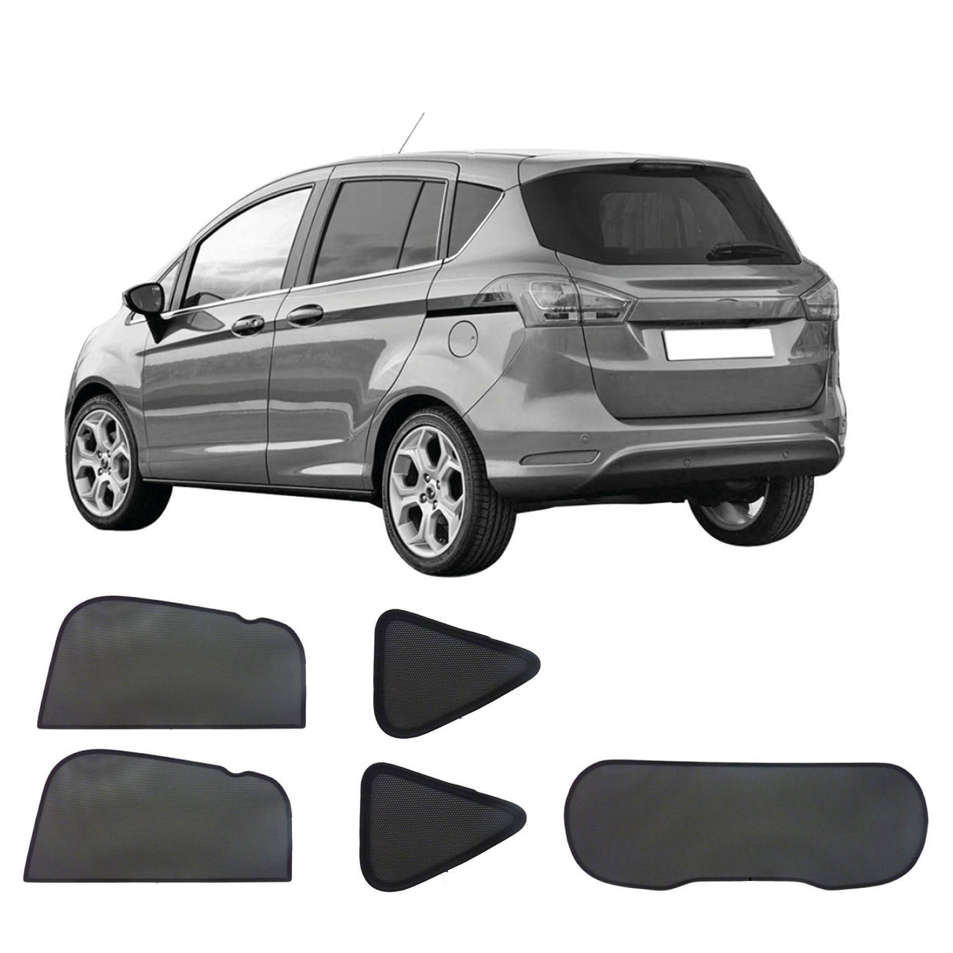 SANSHAOS Sonnenschutz Auto Fenster Sonnenblende für Ford B-Max 2012-2015 2016 2017, UV-Schutz Hitzereduktion Verdunkelung Vorhang Sichtschutz SANSHAOS Sonnenschutz Auto Fenster Sonnenblende für Ford B-Max 2012-2015 2016 2017, UV-Schutz Hitzereduktion Verdunkelung Vorhang Sichtschutz von SANSHAOS