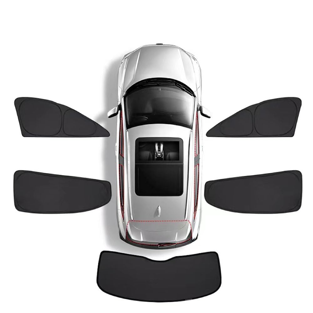 SANSHAOS Sonnenschutz Auto Fenster Sonnenblende für Kia Sportage (IV) Typ QL, BJ 2016-2021, UV-Schutz Hitzereduktion Verdunkelung Vorhang Sichtschutz,5pcs Wholecar von SANSHAOS