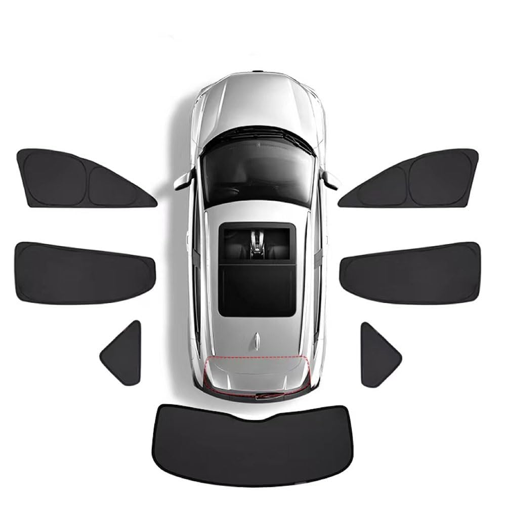 SANSHAOS Sonnenschutz Auto Fenster Sonnenblende für Mazda 6 III Kombi Bj. 2012-2022 2023 2024, UV-Schutz Hitzereduktion Verdunkelung Vorhang Sichtschutz,7pcs Wholecar SANSHAOS Sonnenschutz Auto Fenster Sonnenblende für Mazda 6 III Kombi Bj. 2012-2022 2023 2024, UV-Schutz Hitzereduktion Verdunkelung Vorhang Sichtschutz,7pcs Wholecar von SANSHAOS