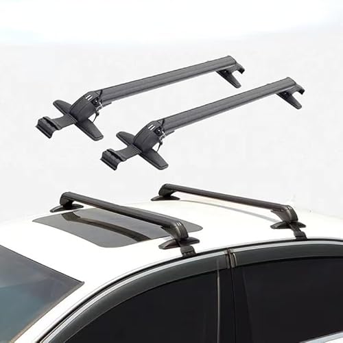 2Stück Dachgepäckträger Querträger für Land Ro-ver Defender 110 2020 2021 2022 2023 2024, Abschließbar Gepäckträger Aluminium Dachgepäckträger Trägersystem für Fahrradträger Dachboxen Skiträger von SANSHAOWUDI