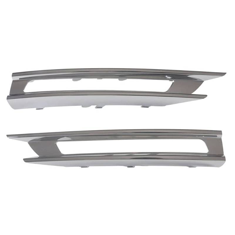 SANWAN Chrom Silber Frontgrill Tagfahrlicht Abdeckung Kompatibel mit Me-rce=des ML W166 ML250 ML350 ML400 2012-2014 von SANWAN