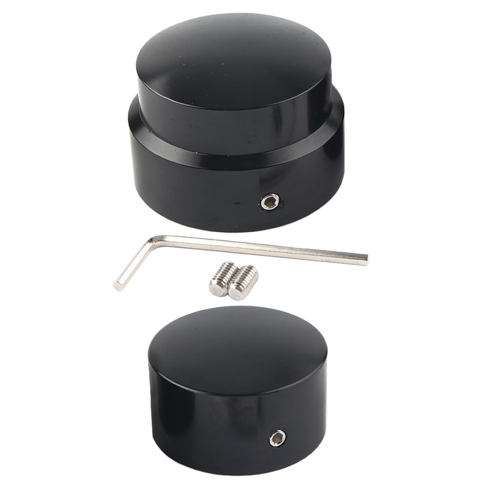 SANWAN Motorrad Hinterachse Abdeckung Kappe Mutter Bolzen Kit Hinterachse Kappe Mutter Abdeckungen Kompatibel mit Har1ey Touring Electra Road Glide Softail Schwarz SANWAN Motorrad Hinterachse Abdeckung Kappe Mutter Bolzen Kit Hinterachse Kappe Mutter Abdeckungen Kompatibel mit Har1ey Touring Electra Road Glide Softail Schwarz von SANWAN