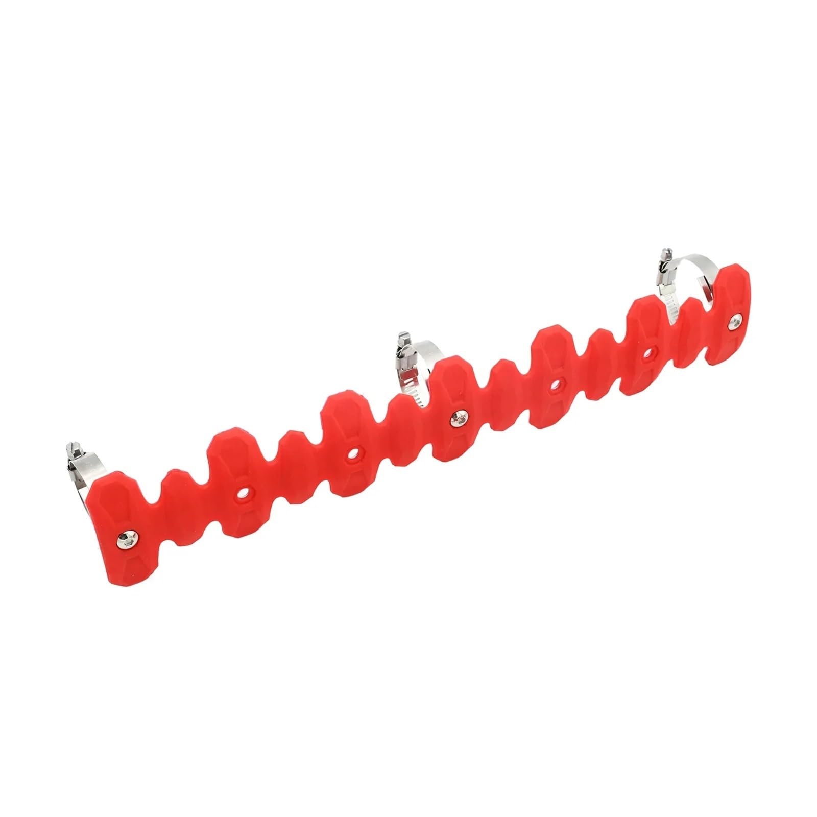 4 hub Auspuff Hitzeschild Schalldämpfer Schutz Protector Abdeckung for RR 300 CRF SXF EXCF SMR YZF WRF 450 250(400mm Red) von SAPIIKEF