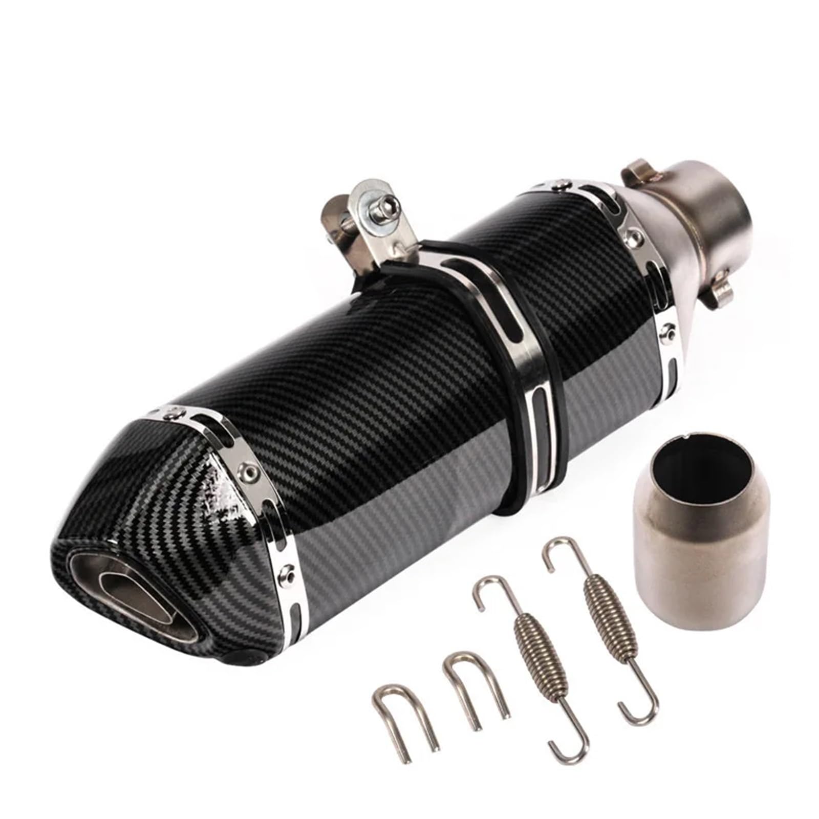 51mm Escape Moto Tube Motorrad-Auspuffschalldämpfer mit DB-Killer(B370MM) von SAPIIKEF